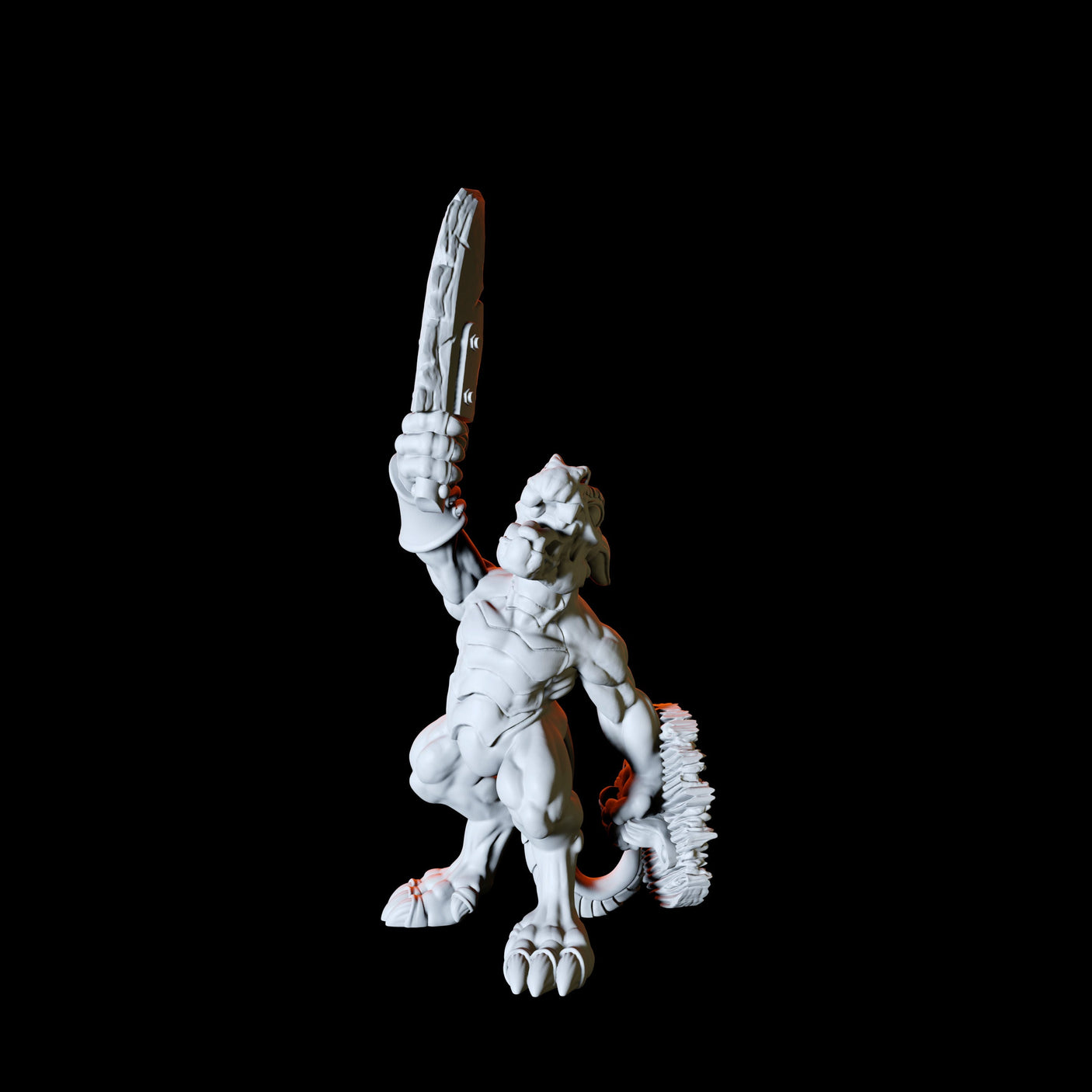Kobold Swordsmen Miniature for Dungeons and Dragons, Pathfinder or other TTRPGs