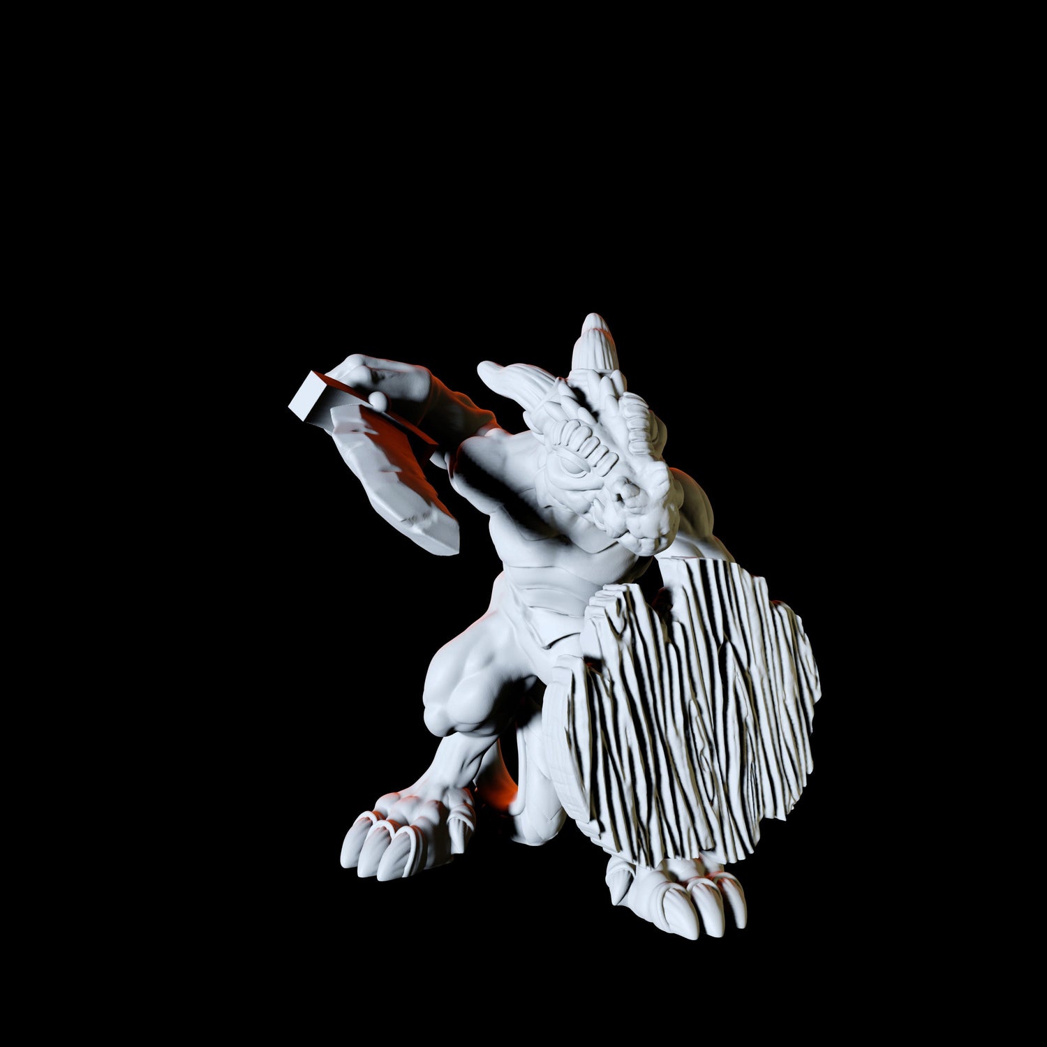 Kobold Swordsmen Miniature for Dungeons and Dragons, Pathfinder or other TTRPGs