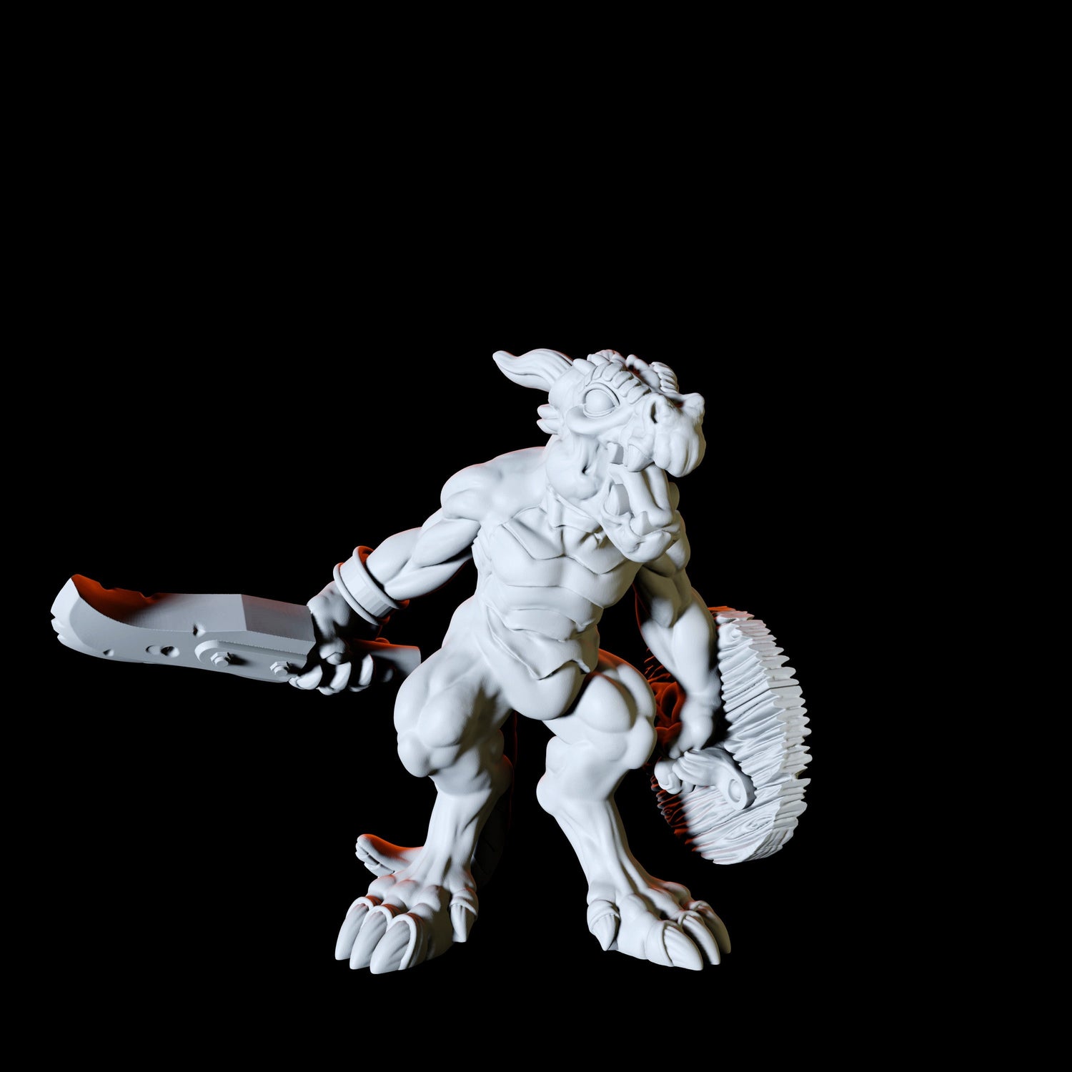 Kobold Swordsmen Miniature for Dungeons and Dragons, Pathfinder or other TTRPGs