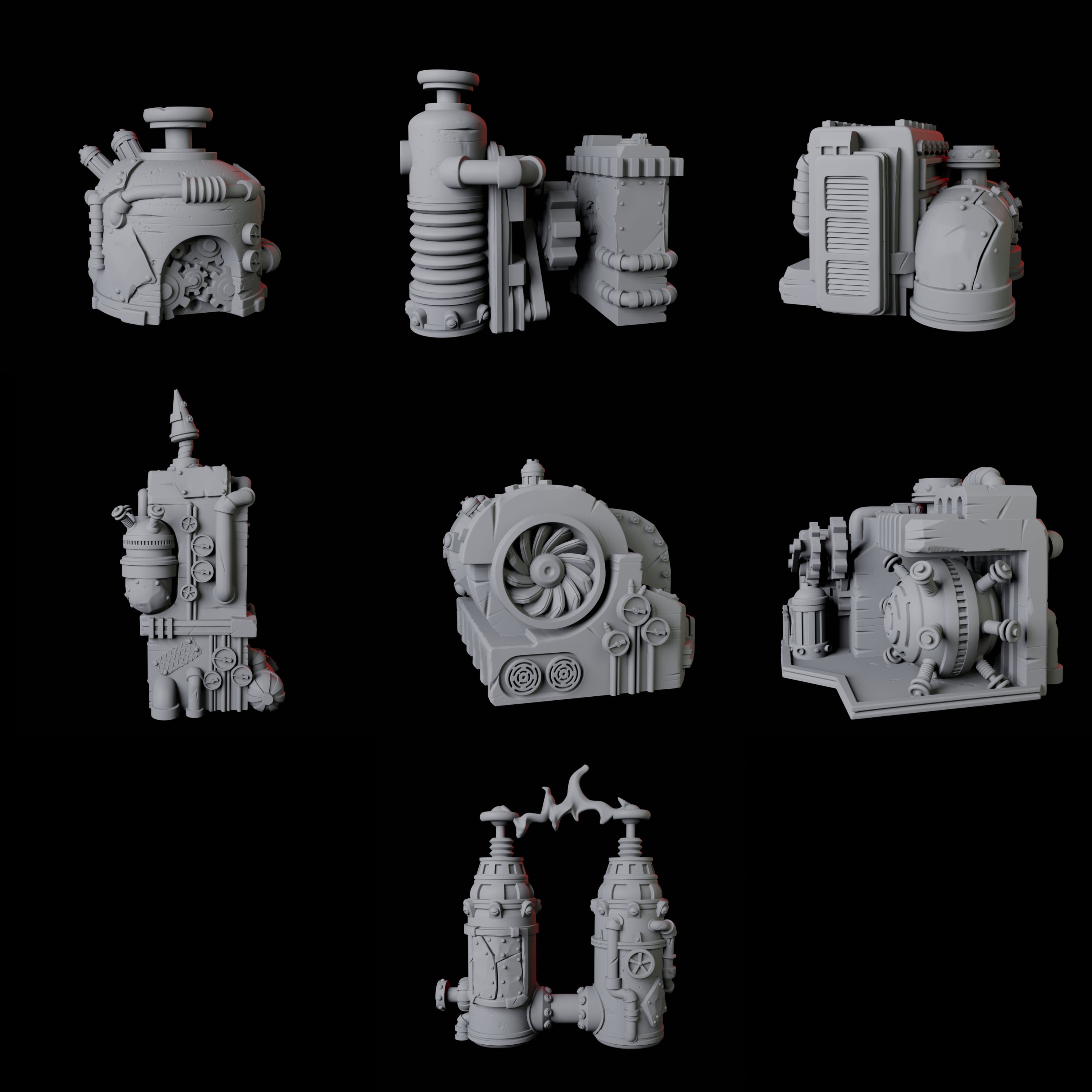 Laboratory Equipment and Machines Miniature for Dungeons and Dragons