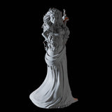 Lady of the Night Miniature for Dungeons and Dragons, Pathfinder or other TTRPGs