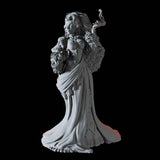 Lady of the Night Miniature for Dungeons and Dragons, Pathfinder or other TTRPGs