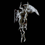 Lightning Angel Miniature for Dungeons and Dragons, Pathfinder or other TTRPGs