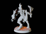 Lizardfolk Army - Six Soldiers Miniature for Dungeons and Dragons, Pathfinder or other TTRPGs