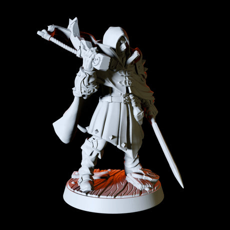 Master Thief Miniature for Dungeons and Dragons, Pathfinder or other TTRPGs