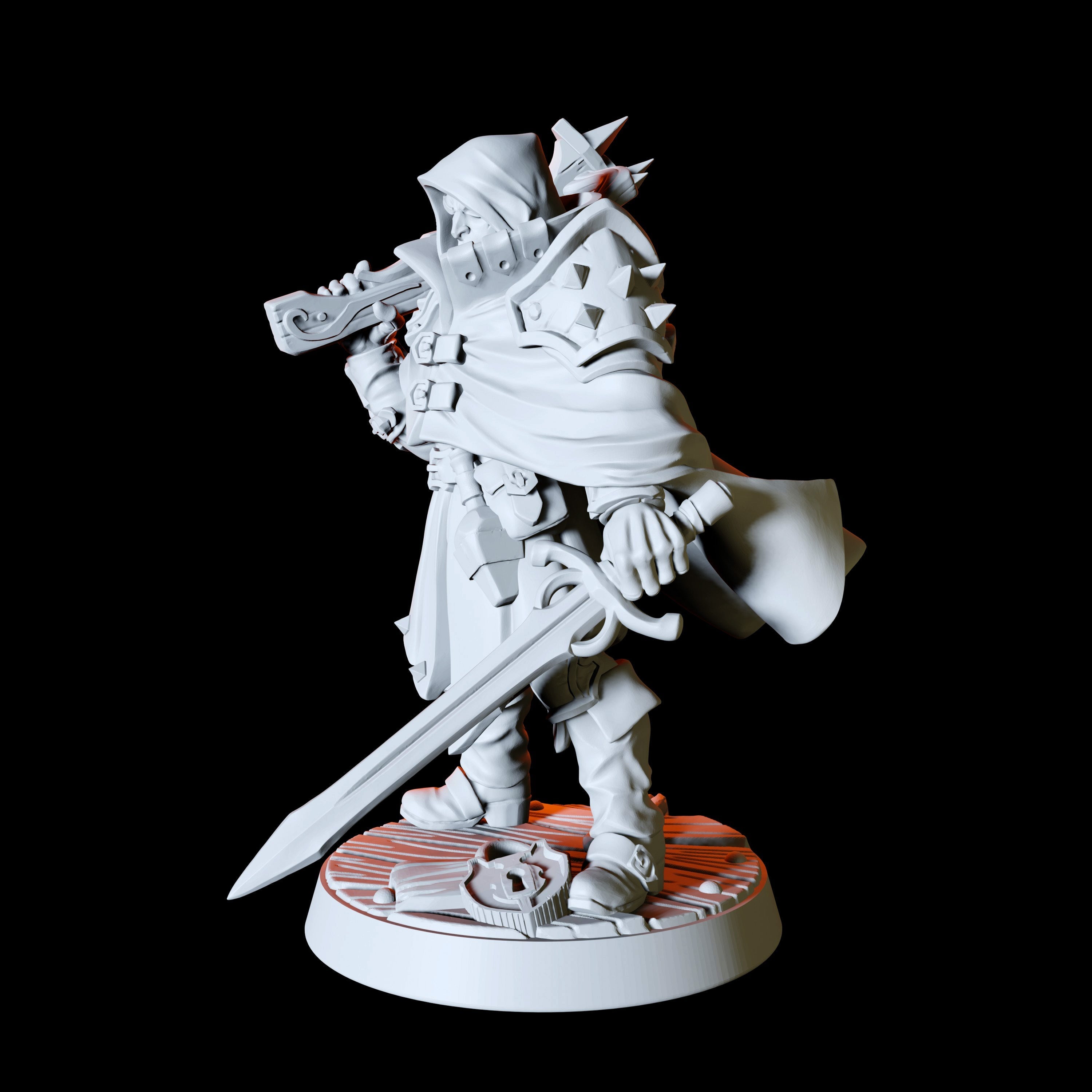 Human Master Thief Miniature for Dungeons and Dragons - Myth Forged
