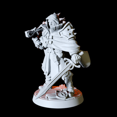 Master Thief Miniature for Dungeons and Dragons, Pathfinder or other TTRPGs