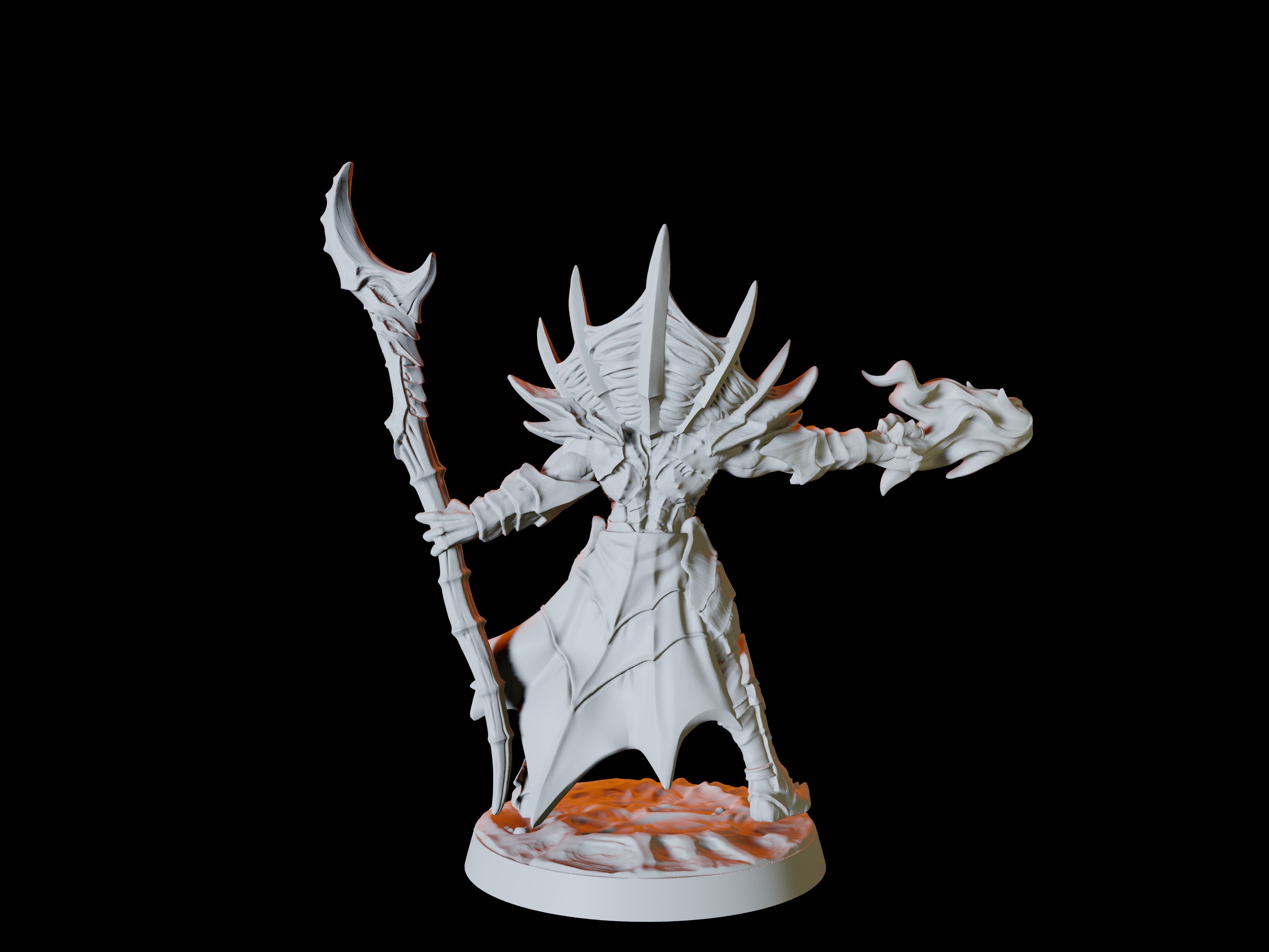 Six Mind Flayer Miniatures for Dungeons and Dragons - Myth Forged