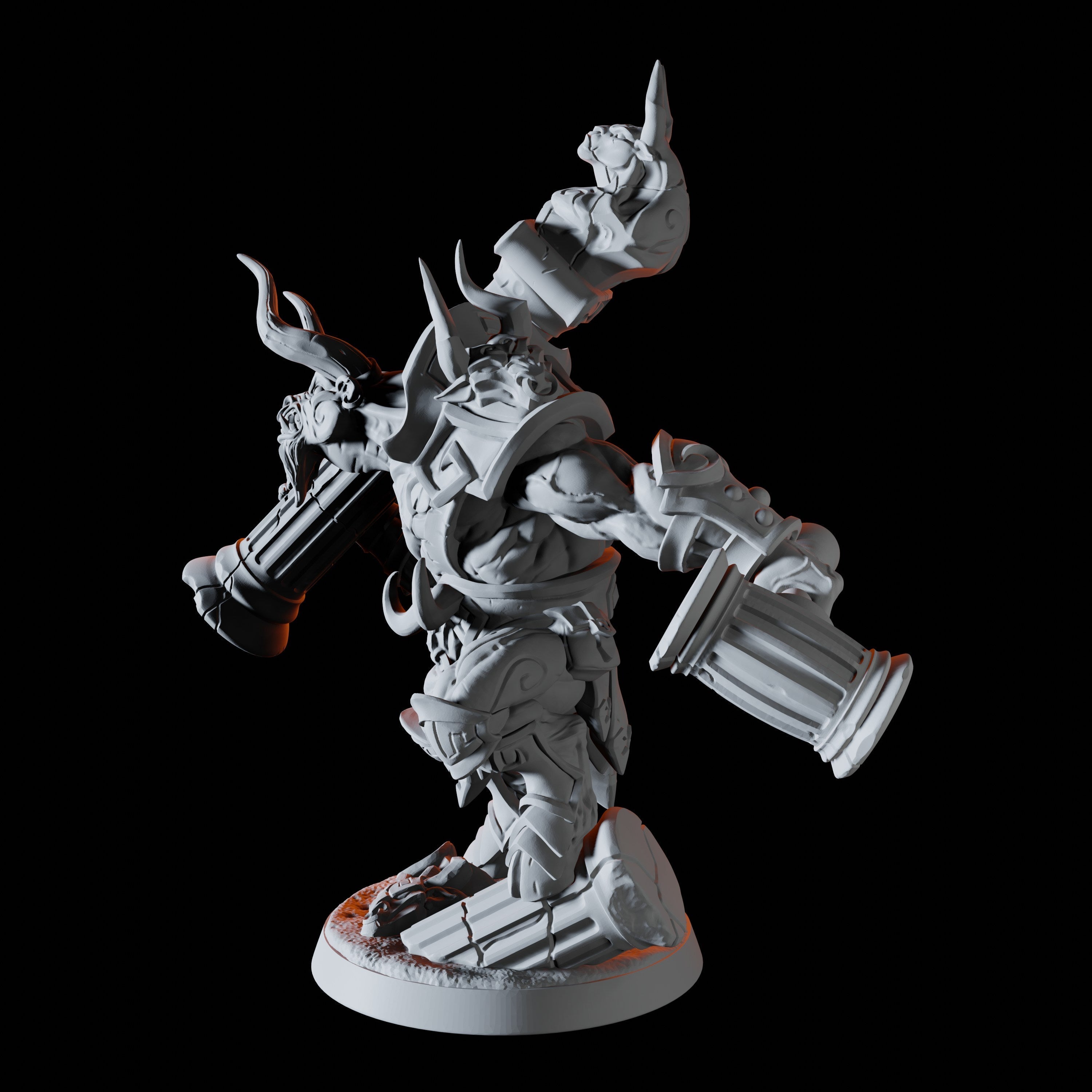 Minotaur Champion Miniature for Dungeons and Dragons - Myth Forged