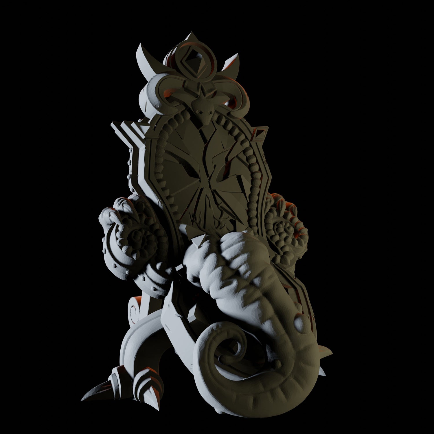 Mirror Mimic Miniature for Dungeons and Dragons, Pathfinder or other TTRPGs