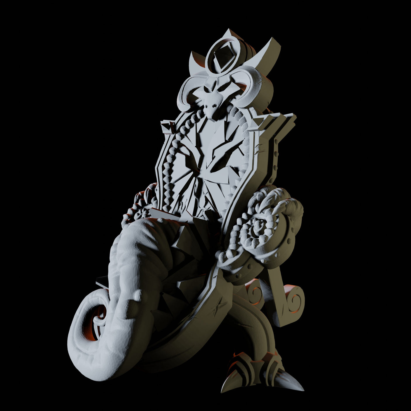 Mirror Mimic Miniature for Dungeons and Dragons, Pathfinder or other TTRPGs