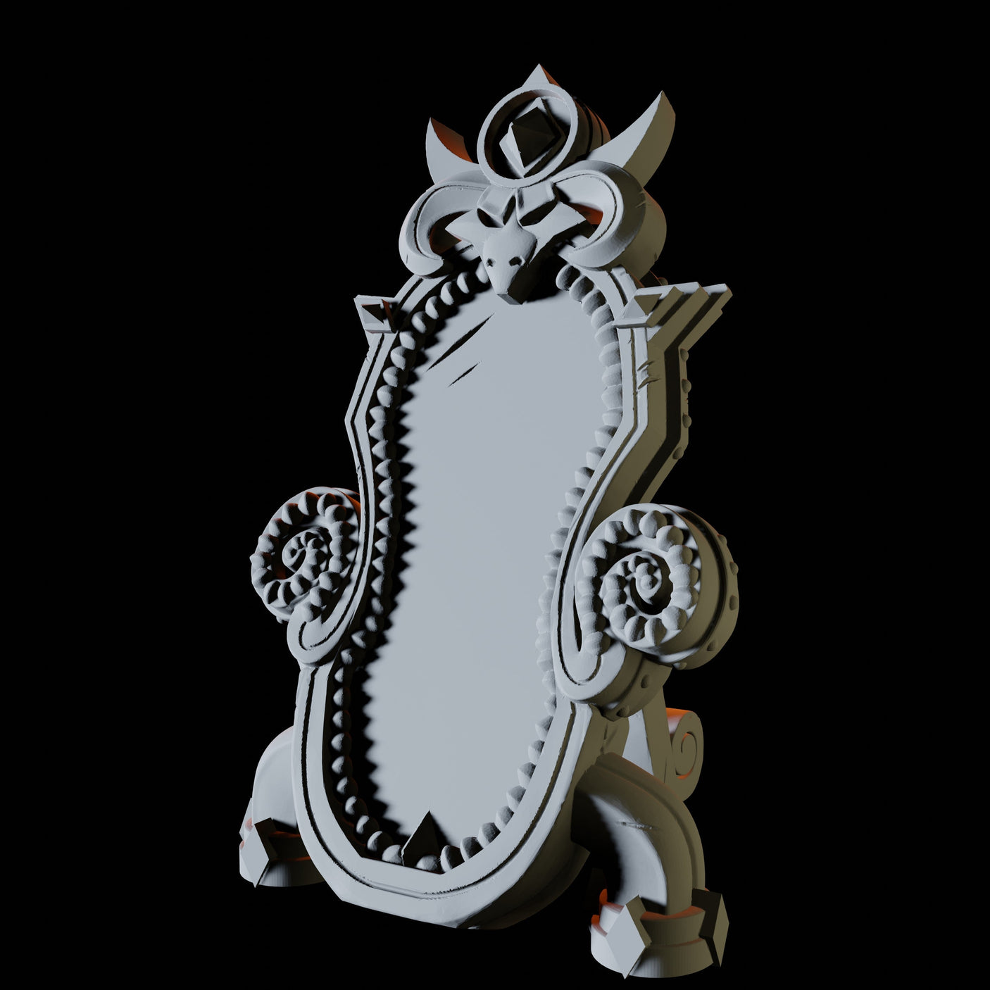Mirror Mimic Miniature for Dungeons and Dragons, Pathfinder or other TTRPGs
