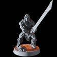 Mountain Barbarian A Miniature for Dungeons and Dragons, Pathfinder or other TTRPGs