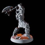 Mountain Barbarian B Miniature for Dungeons and Dragons, Pathfinder or other TTRPGs