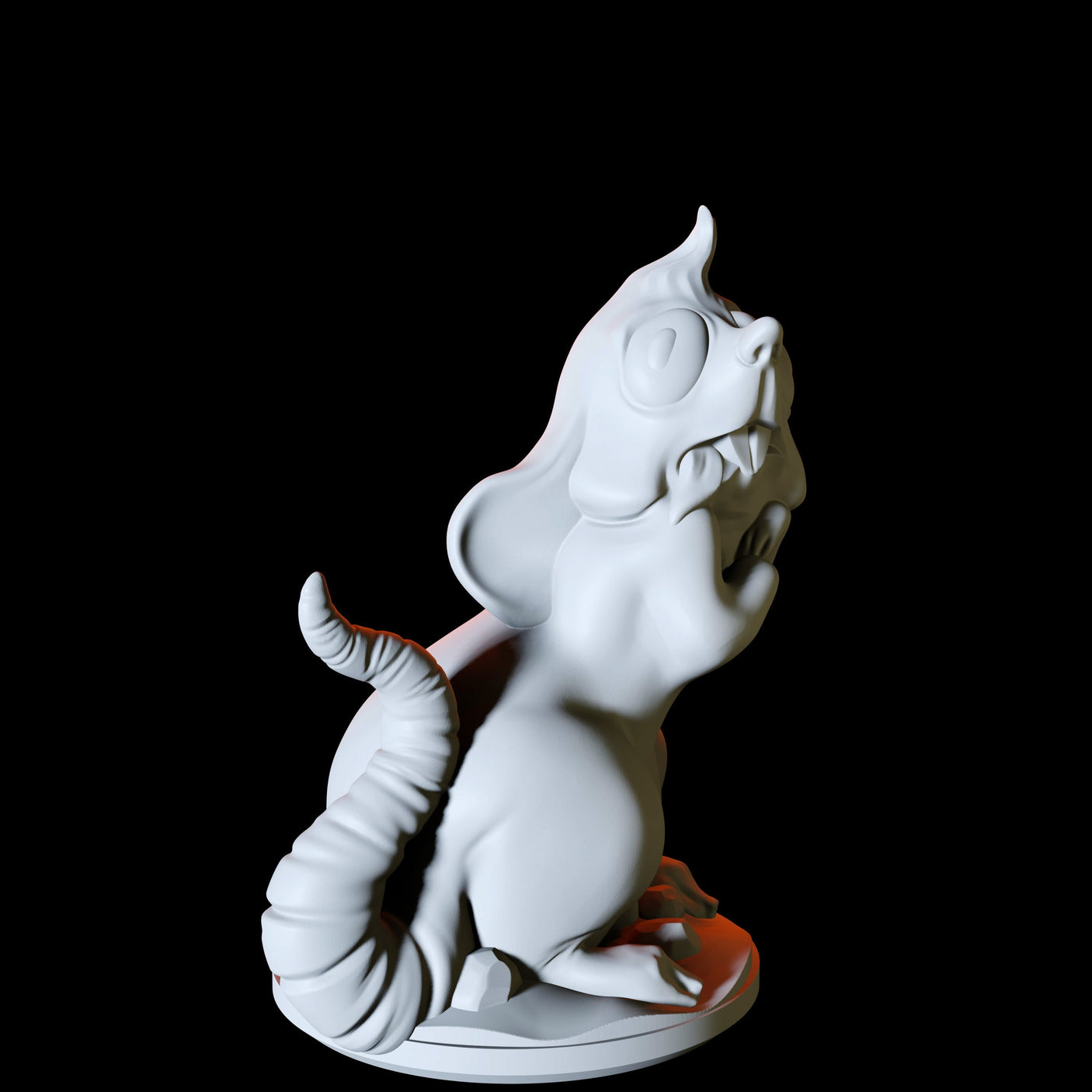 Mouse Familiar Miniature for Dungeons and Dragons, Pathfinder or other TTRPGs