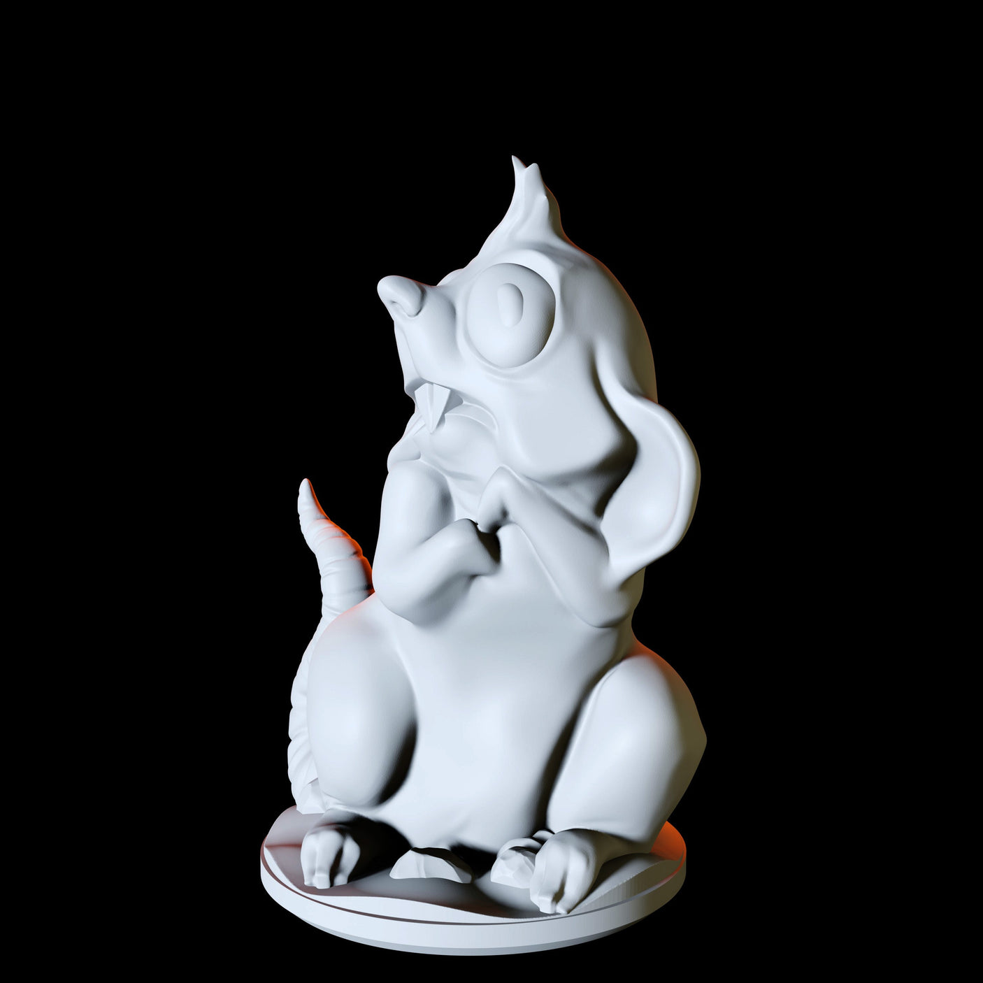 Mouse Familiar Miniature for Dungeons and Dragons, Pathfinder or other TTRPGs