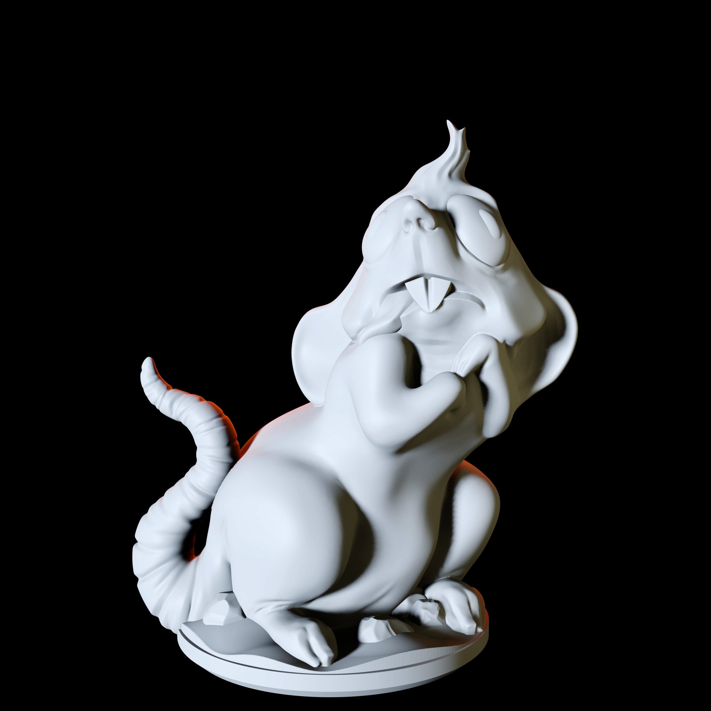 Mouse Familiar Miniature for Dungeons and Dragons | Myth Forged