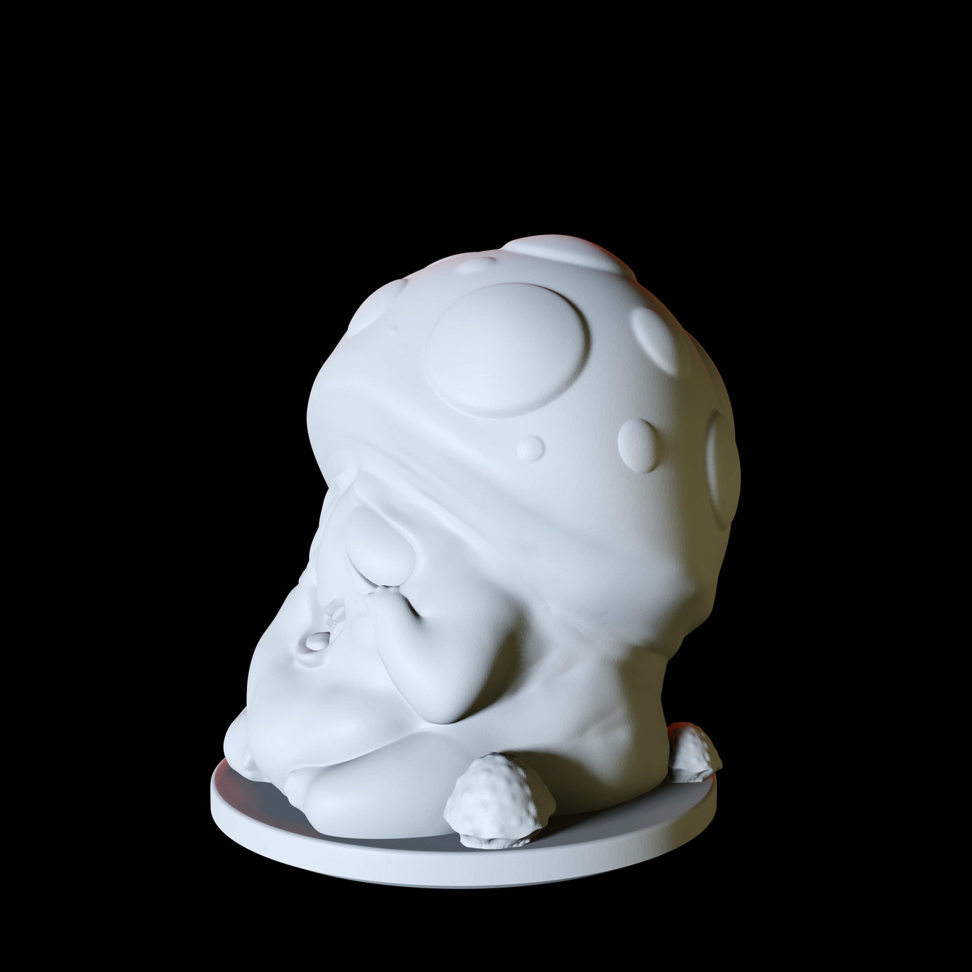 Mushroom Familiar Miniature for Dungeons and Dragons, Pathfinder or other TTRPGs