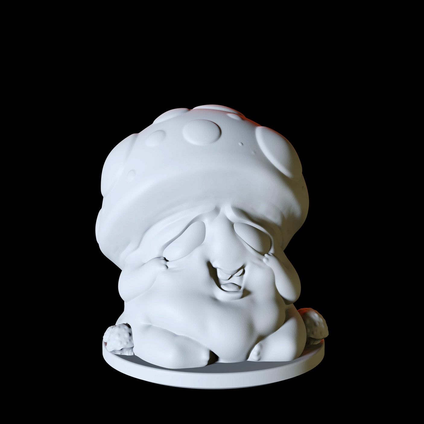 Mushroom Familiar Miniature for Dungeons and Dragons, Pathfinder or other TTRPGs