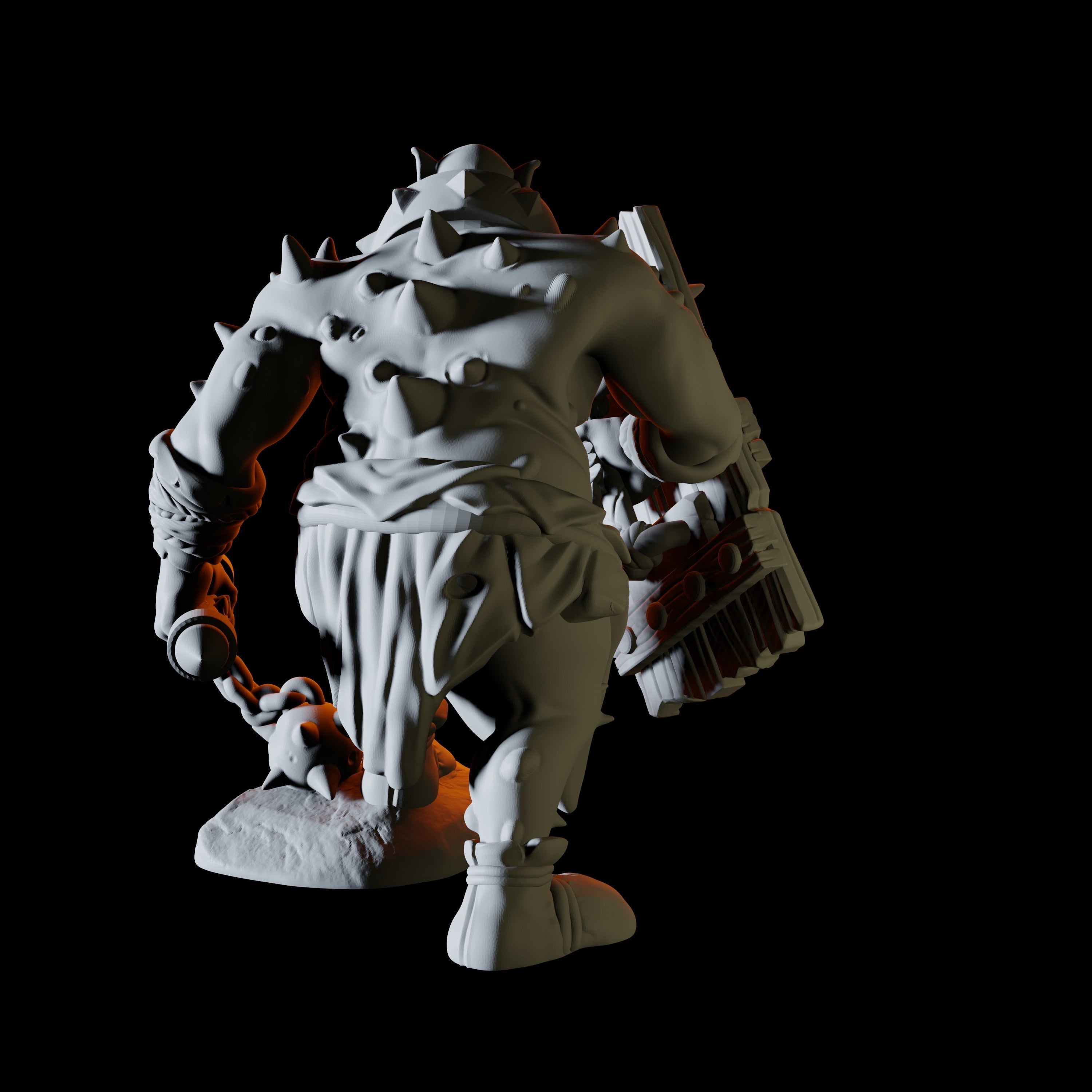 Ogre Miniature for Dungeons and Dragons - Myth Forged