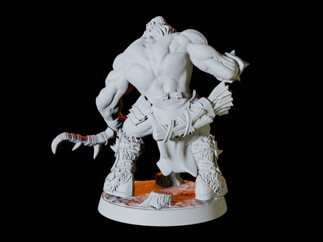 Orc Army - Six Soldiers Miniature for Dungeons and Dragons, Pathfinder or other TTRPGs