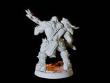 Orc Army - Six Soldiers Miniature for Dungeons and Dragons, Pathfinder or other TTRPGs