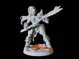 Orc Army - Six Soldiers Miniature for Dungeons and Dragons, Pathfinder or other TTRPGs