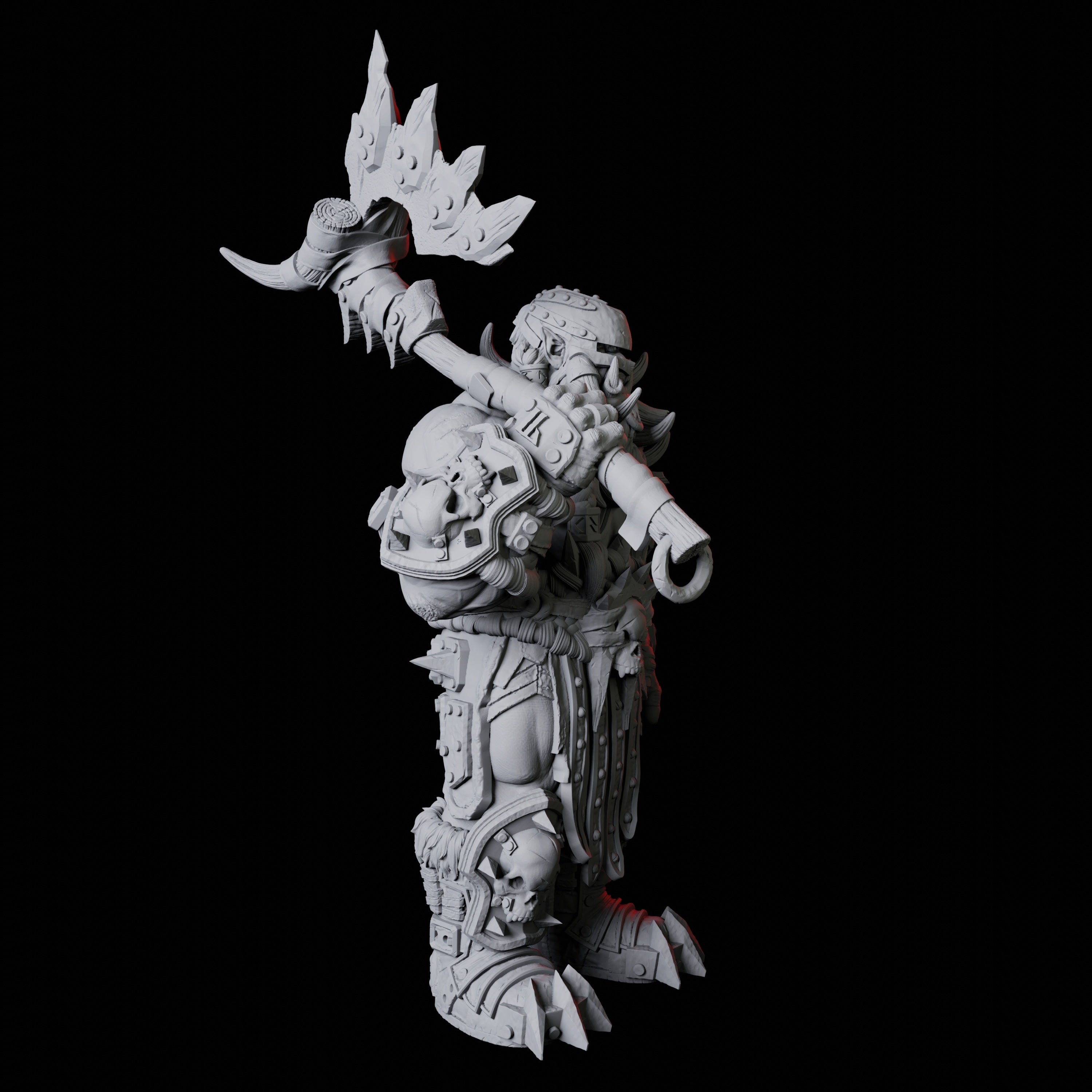 Orc Warrior H Miniature for Dungeons and Dragons