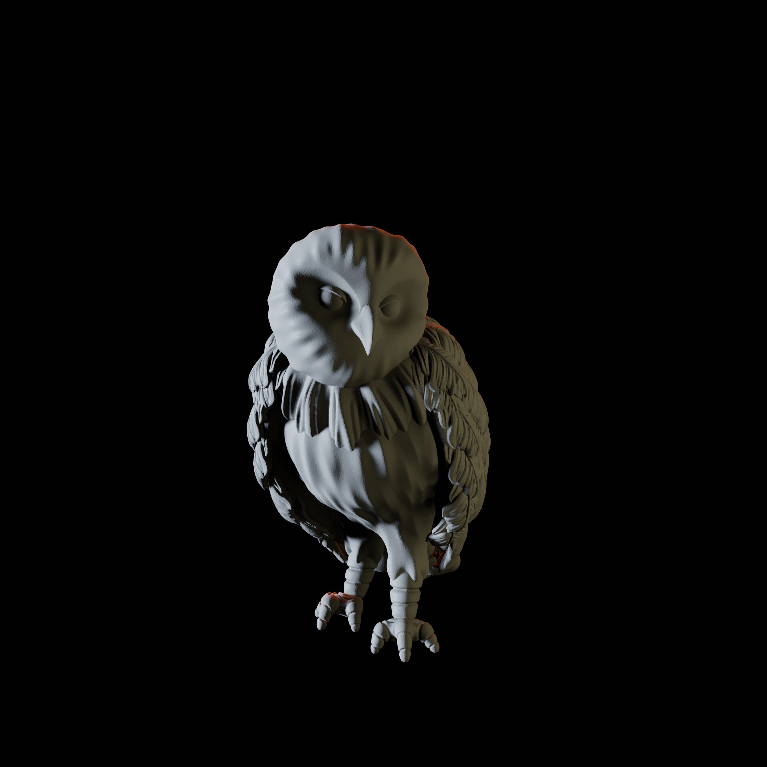 Owl Familiar Miniature for Dungeons and Dragons | Myth Forged