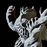 Owlbear on a branch Miniature for Dungeons and Dragons, Pathfinder or other TTRPGs