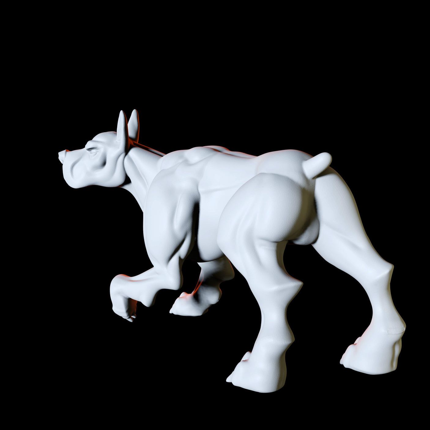 Pack of Dogs Miniature for Dungeons and Dragons, Pathfinder or other TTRPGs