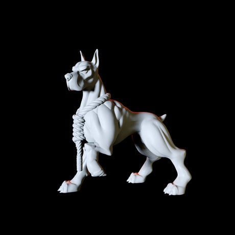 Pack of Dogs Miniature for Dungeons and Dragons, Pathfinder or other TTRPGs