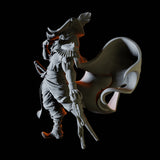 Pirate Captain Miniature for Dungeons and Dragons, Pathfinder or other TTRPGs