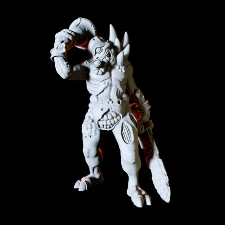 Plague Demon Soliders Miniature for Dungeons and Dragons, Pathfinder or other TTRPGs