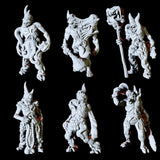Plague Demon Soliders Miniature for Dungeons and Dragons, Pathfinder or other TTRPGs