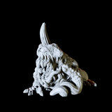 Plague Hezrou Miniature for Dungeons and Dragons, Pathfinder or other TTRPGs