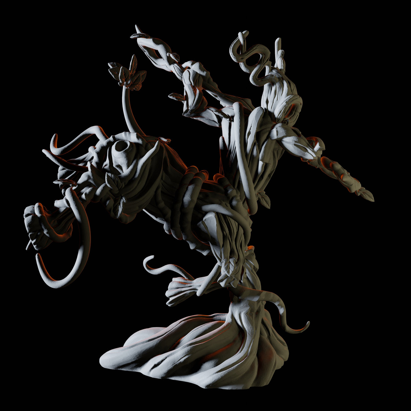 Plant Centaur B Miniature for Dungeons and Dragons, Pathfinder or other TTRPGs