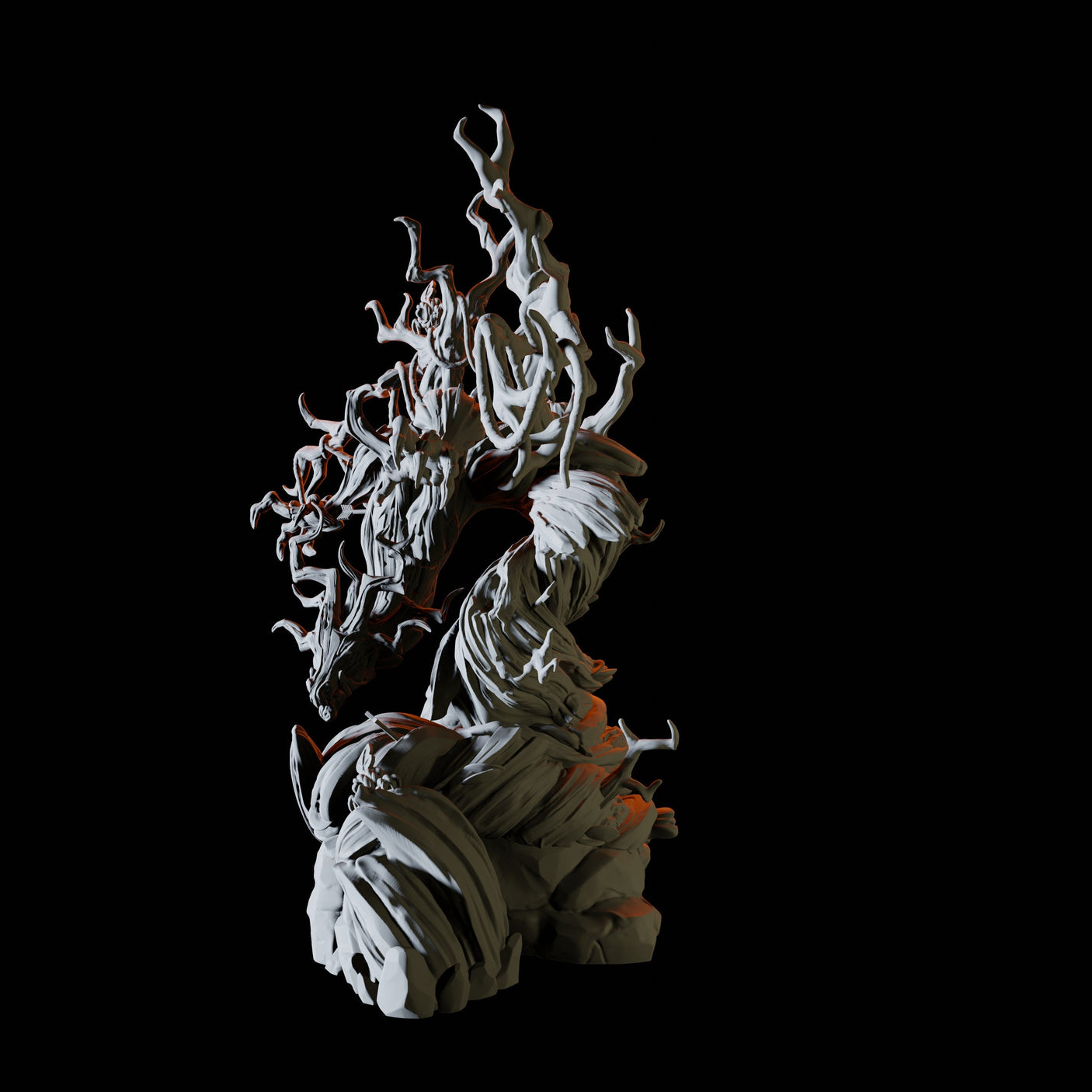 Plant Dragon Miniature for Dungeons and Dragons, Pathfinder or other TTRPGs