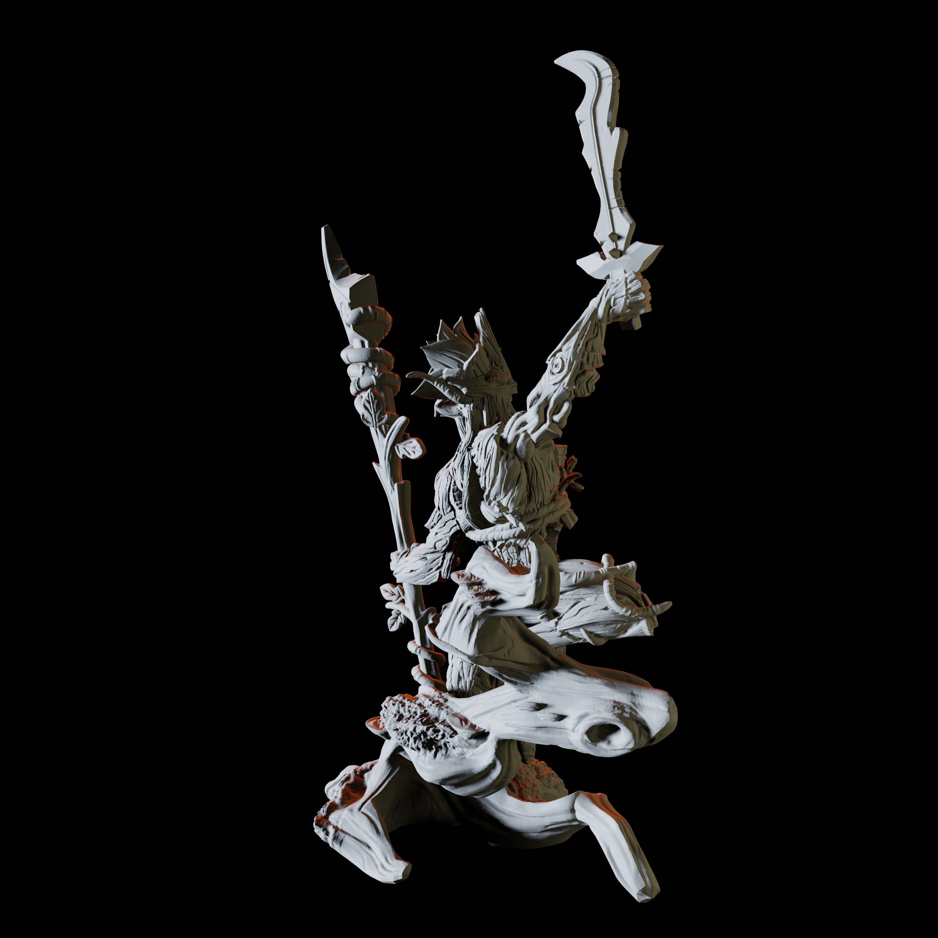Plant Knight Miniature for Dungeons and Dragons - Myth Forged