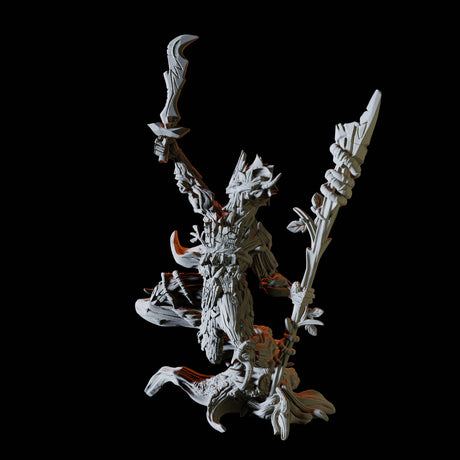Plant Knight Miniature for Dungeons and Dragons, Pathfinder or other TTRPGs