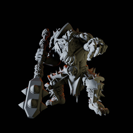 Pointing Bugbear Miniature for Dungeons and Dragons, Pathfinder or other TTRPGs