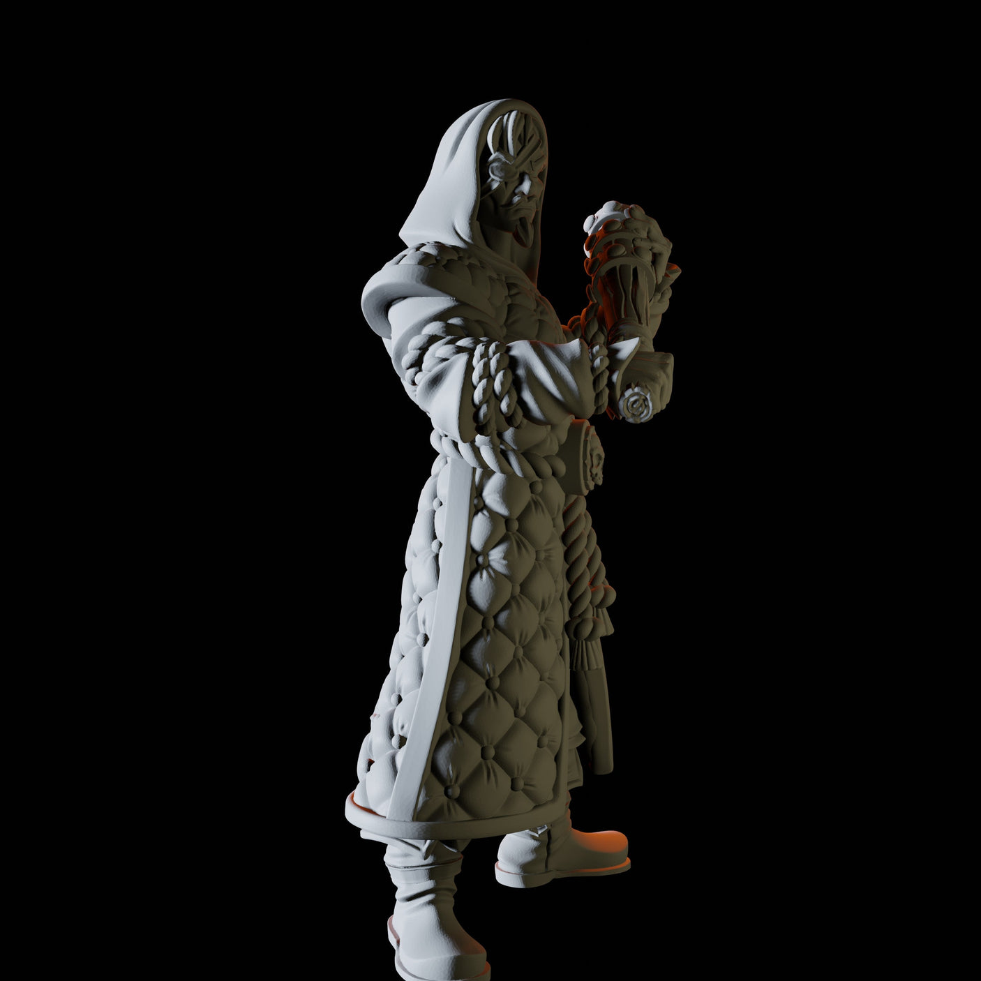 Prison Guard B Miniature for Dungeons and Dragons, Pathfinder or other TTRPGs