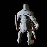 Proud Knight Miniature for Dungeons and Dragons, Pathfinder or other TTRPGs