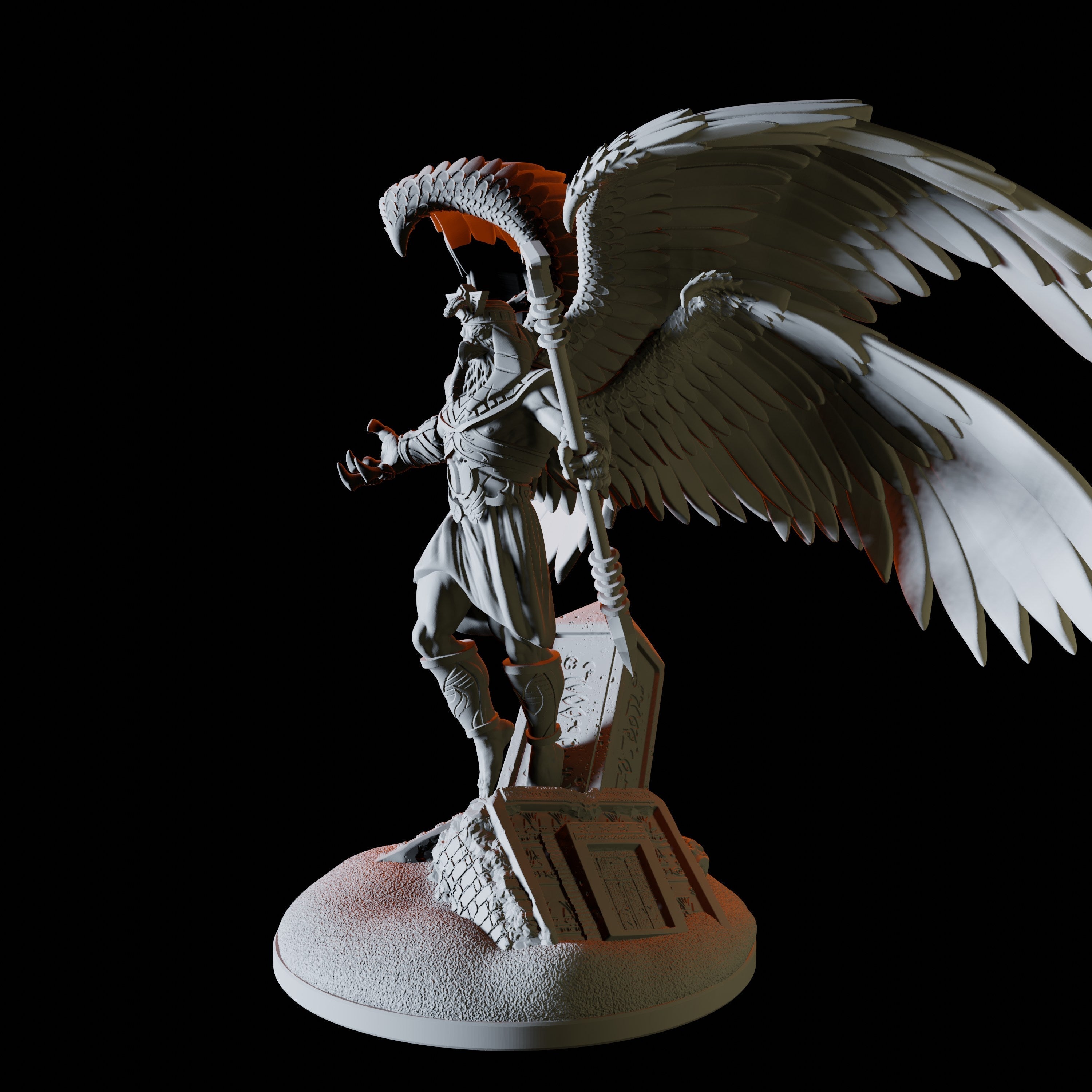 Ra Miniature for Dungeons and Dragons - Myth Forged