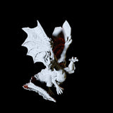 Rearing Golden Dragon Miniature for Dungeons and Dragons, Pathfinder or other TTRPGs