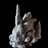 Rock Crystals Miniature for Dungeons and Dragons, Pathfinder or other TTRPGs