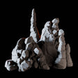 Rock Crystals Miniature for Dungeons and Dragons, Pathfinder or other TTRPGs