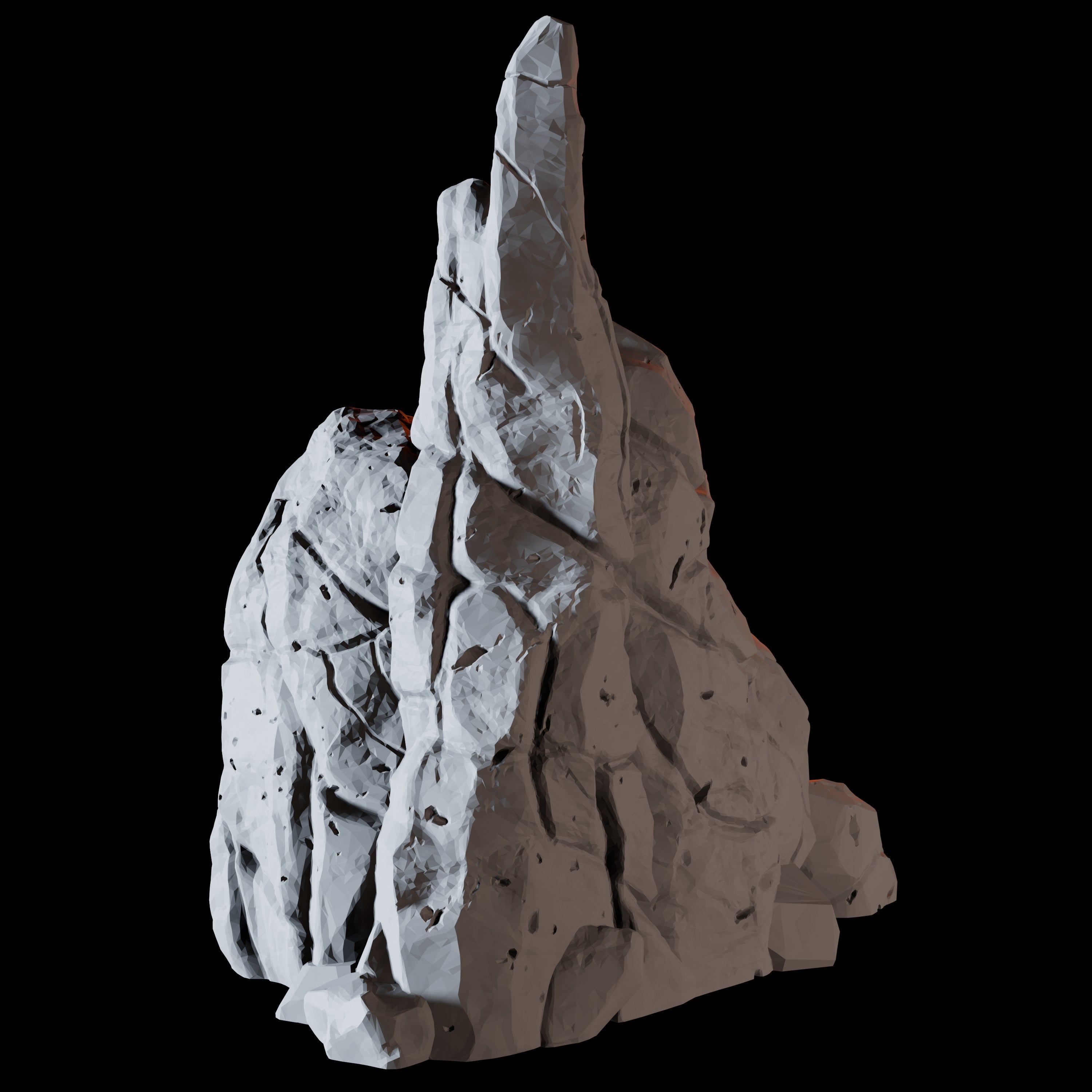 Rock Formation B - Cave Scatter Terrain Miniature for Dungeons and Dragons - Myth Forged