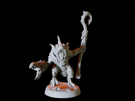 Sahuagin Army - Six Soldiers Miniature for Dungeons and Dragons, Pathfinder or other TTRPGs