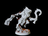Sahuagin Army - Six Soldiers Miniature for Dungeons and Dragons, Pathfinder or other TTRPGs